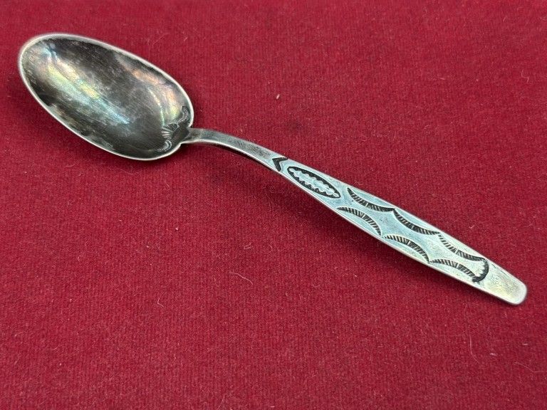 Lot 196: Vintage Sterling Spoon