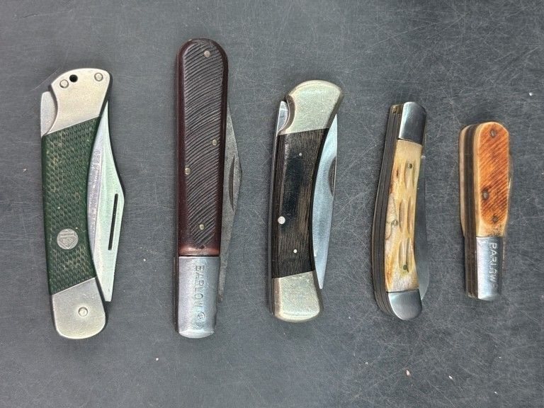 Lot 202: Vintage Pocketknives