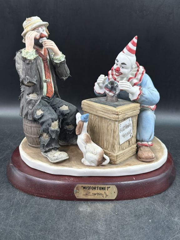 Lot 226: Vintage Flambro Emmett Kelly jr "Misfortune"