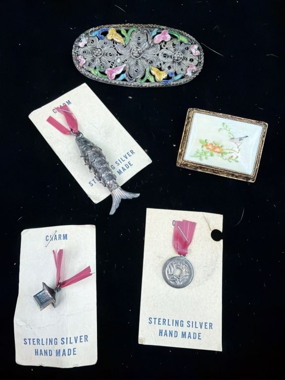 Lot 236: Jewelry Lot W/Sterling