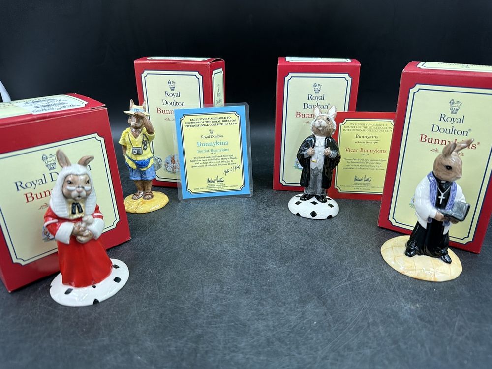 Lot 244: Royal Bunnykins by Royal Doulton Lot