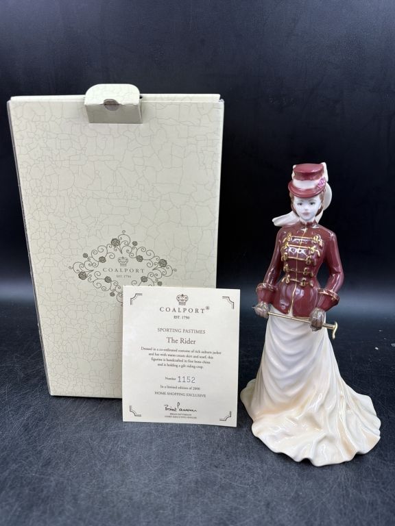 Lot 247: Coalport Bone China Figurine