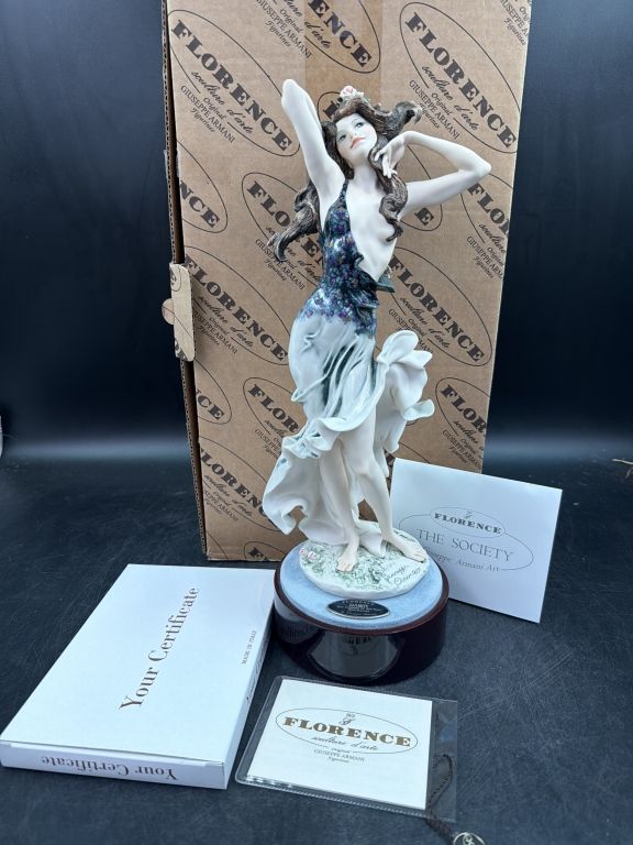 Lot 262: Florence Giuseppe Armani "Dawn"