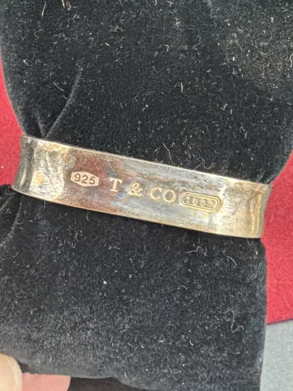 Lot 360: Tiffany and Co Cushion Band