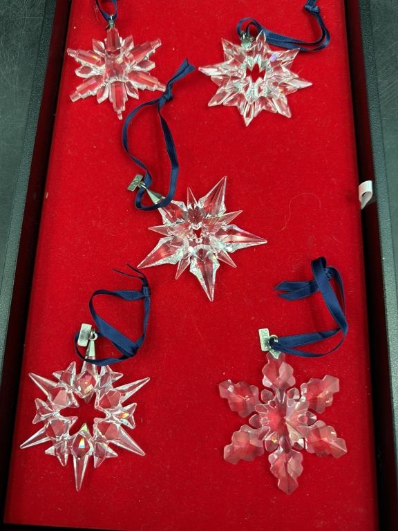 Lot 365: Swavroski Crystal Ornaments