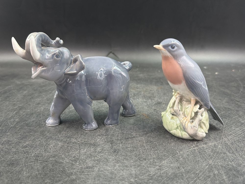 Lot 368: Vintage Royal Copenhagen Porcelain Figurines