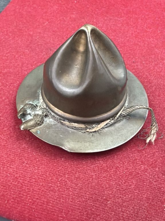 Lot 432: Vintage WWi Trench Art