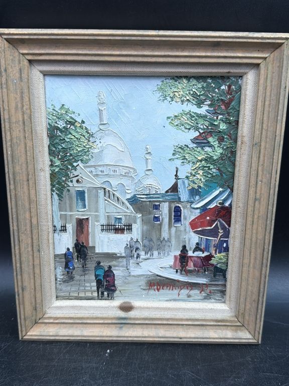 Lot 440: Vintage Oil Painting
