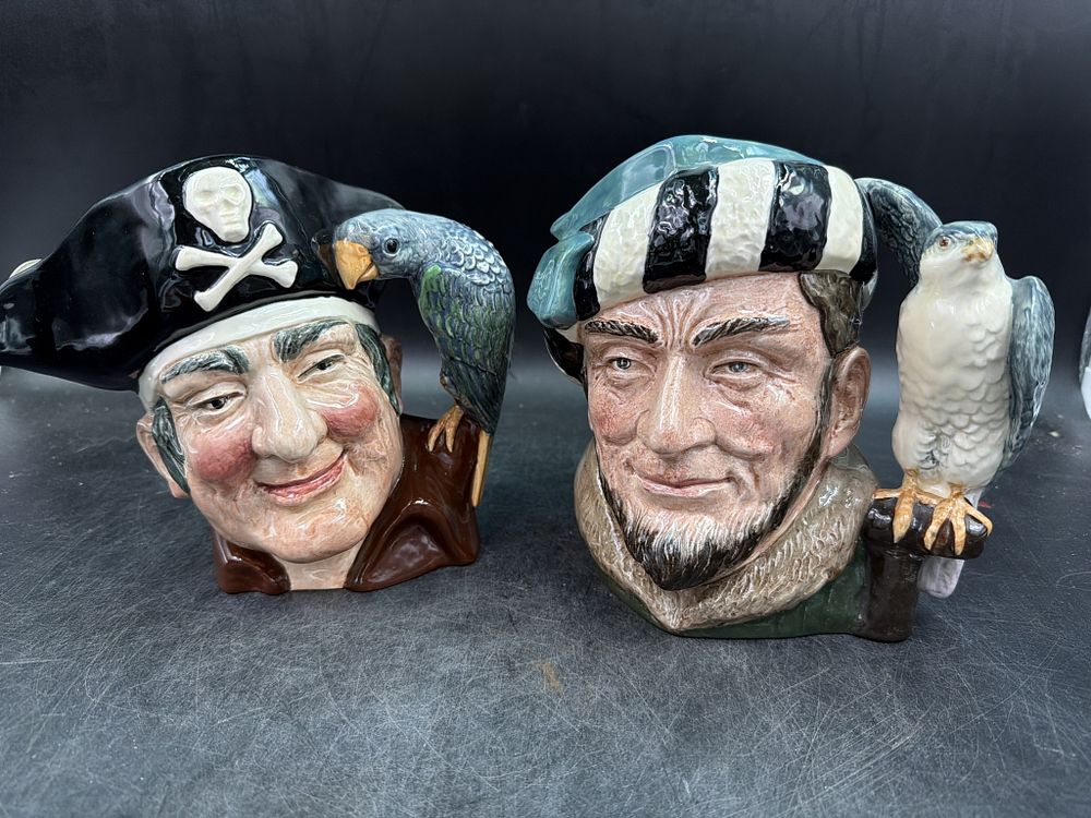 Lot 441: Royal Doulton Toby Mugs Large