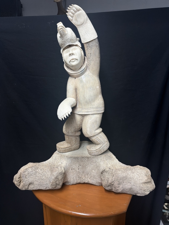 Kent Heindel Sculpture Signed