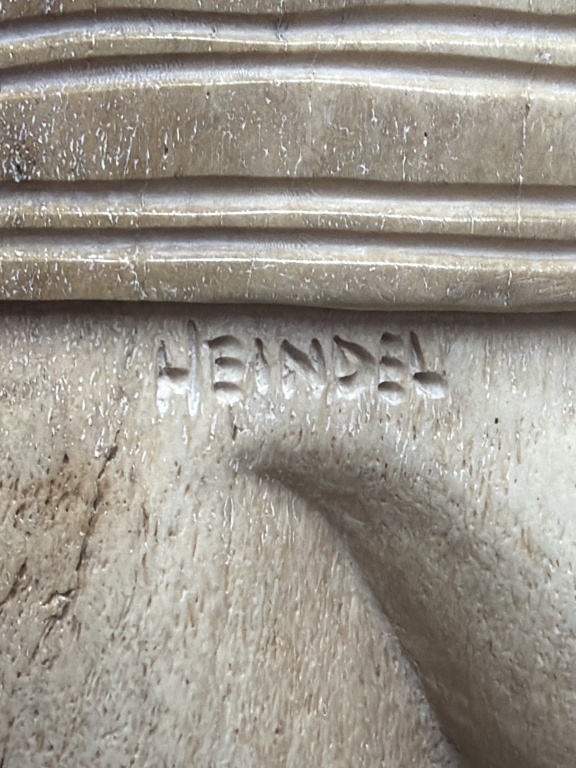 Kent Heindel Sculpture Signed