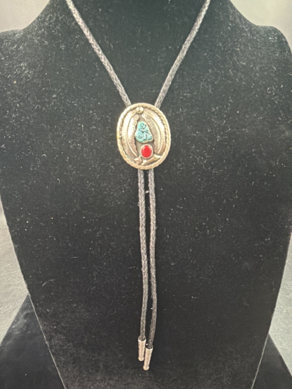 Native American Sterling Bolo