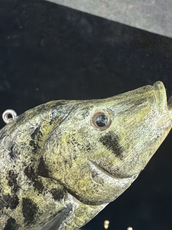 Black Crappie Fish Decoy