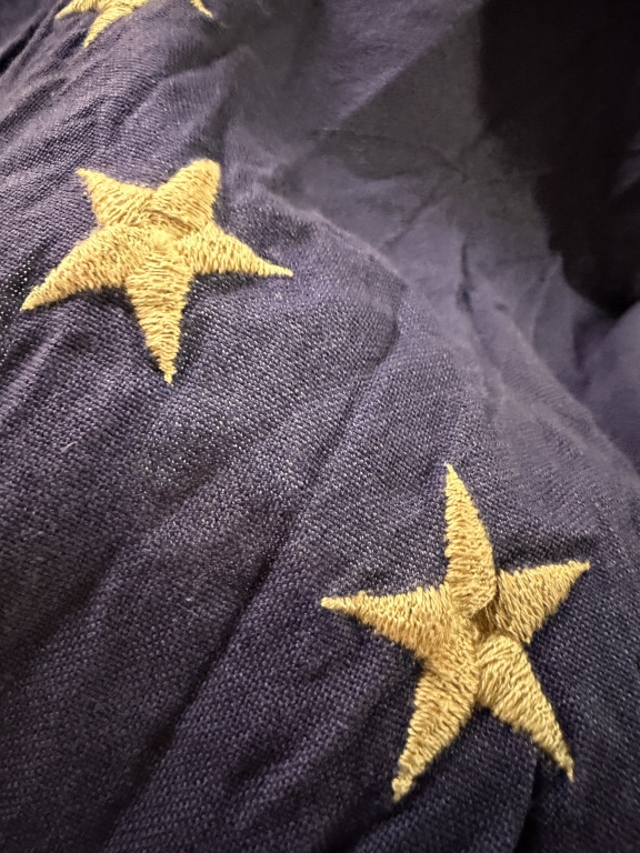 Vintage 13 Star American Pull Down Flag