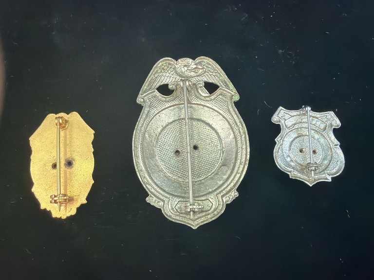 Vintage First Responder Badges