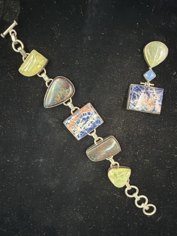 Multi Stone Jewelry Set