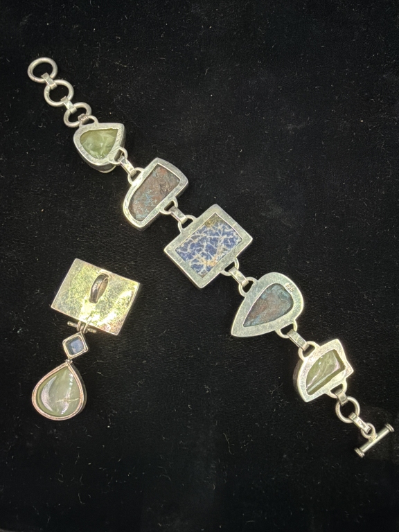 Multi Stone Jewelry Set