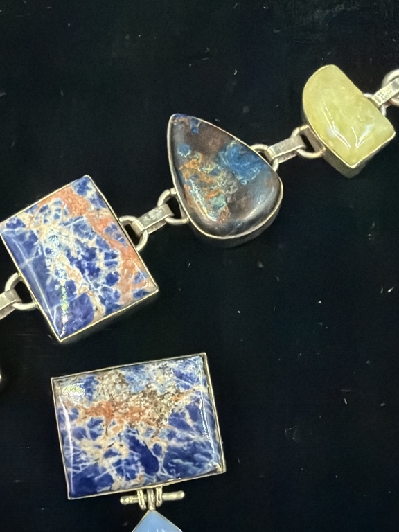 Multi Stone Jewelry Set