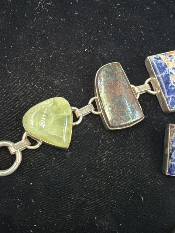 Multi Stone Jewelry Set
