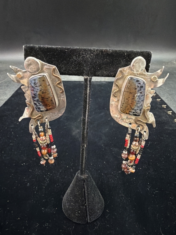 Artisan Dangle Sterling Earrings