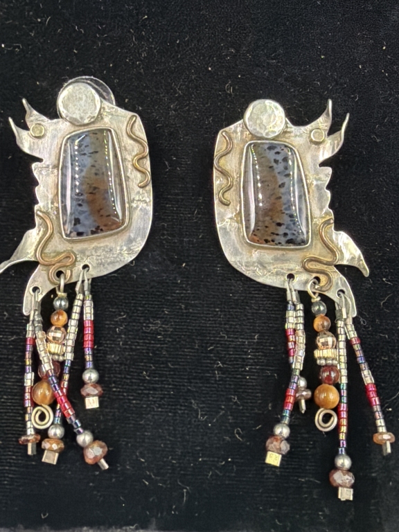 Artisan Dangle Sterling Earrings
