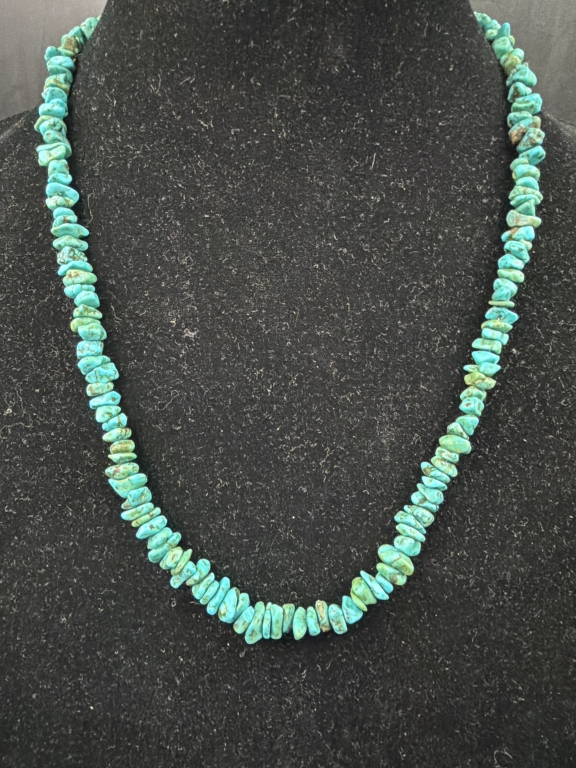 Turquoise Nugget Necklace