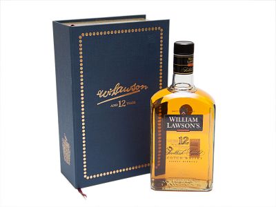 GARRAFA DE SCOTCH WHISKY. Uma ( 1 ) garrafa de Scotch Whisky “WILLIAM LAWSON&acute;S – 12 YEARS OLD 