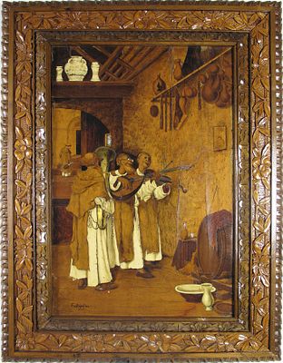 Giulio Masnada detto Fra Topolino (Alzano Lombardo 1852–Bergamo 1926) - Servite domino in laetitia. 