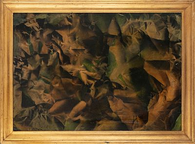 Franco Vasconi (Spigno Monferrato 1920-Milano 2014) - Senza titolo. Tecnica Olio su tela Misure 