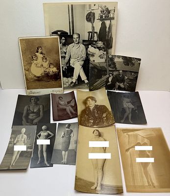 18+. Фотоархив Художника В.В.Лебедева. С.Лебедева, Н.Надеждина, натурщицы, модели 1900-1960.е.г. 
