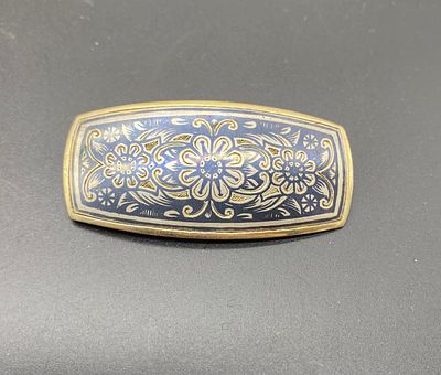 Винтажная серебряная брошь &laquo;Северная Чернь&raquo;. СССР. Знаменитый завод &laquo;Северная Чернь&raquo; Великий 