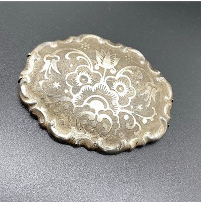 Rosental - Винтажная фарфоровая брошь Rosental. 
Абсолютный раритет . Винтажная Фарфоровая брошь 