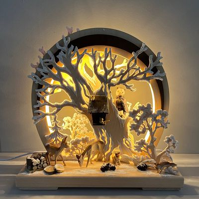 Светильник “Лесные животные” , RATAGS. Этот романтический светильник со светодиодным освещением 