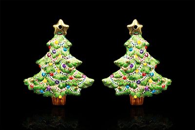 Ёлочная игрушка &laquo;Снегурочка&raquo;
Фарфор, ручная надглазурная живопись, глянцевое золото 
Размер- 