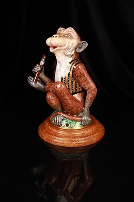 Арома диффузор &laquo;Обезьяна-курильщица&raquo;.
Авторская скульптура - &laquo;Обезьяна-курильщица&raquo; создана в 