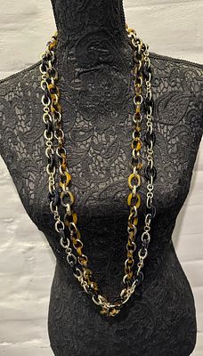 Колье -цепь MaxMara. Италия. Маркировано. Оригинал.С этикеткой и пломбой. В родной упаковке- 