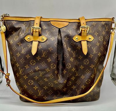 Louis Vuitton. Легендарный тоут из фирменной канвы Palermo. . Louis Vuitton. Модель сумки 