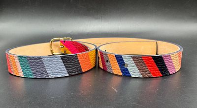 Paul Smith. Ремень . 94 см, 2,5 см 
Paul Smith — британский бренд с чувством юмора и 