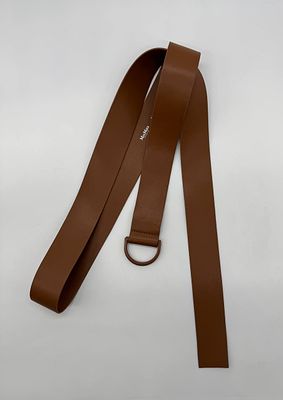 Ремень MaxMara. Мягкая двухслойная кожа. Безразмерный. Общая длина 144 см. Новый