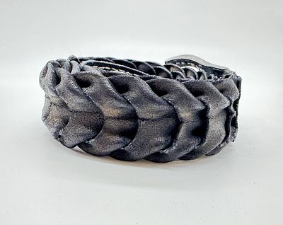 Ремень Ermanno Schervino. Кожа. Рабочая длина 85-88 см. Не маркирован.