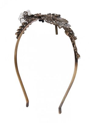 Самый женственный аксессуар!
Дизайнерский Ободок для волос от Alberta Ferretti. Выполнен из 