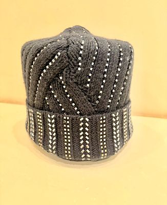 Шапочка Ermanno Scrrvino. Новая. Кристаллы Swarovski. Размер универсальный