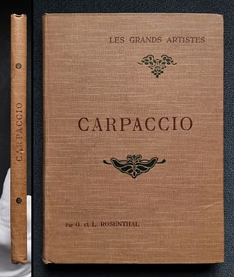 Леон Розенталь. Великие художники: Карпаччо [L&eacute;on Rosenthal. Les Grands Artistes: Carpaccio. На 