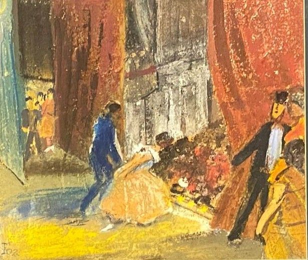 [Арефьевский круг] Громов Валентин Владимирович (1930 - 2022) В театре (название условное). 