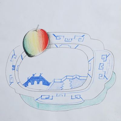 Сол Стейнберг (1914-1999) "Натюрморт"
бумага, оригинальная литография, размер листа 48х38см. 