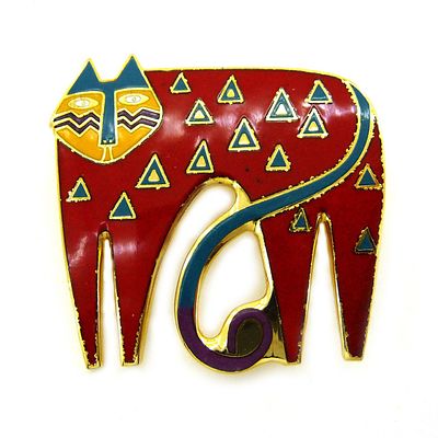 LAUREL BURCH. Брошь "Miyo Cat". США. 80-е годы 20 века.
Яркая, позитивная, привлекающая 
