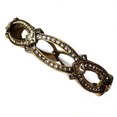 Heidi Daus. Браслет из коллекции "Armed With Charm". 2000-е годы. Лаконичный браслет выполнен 