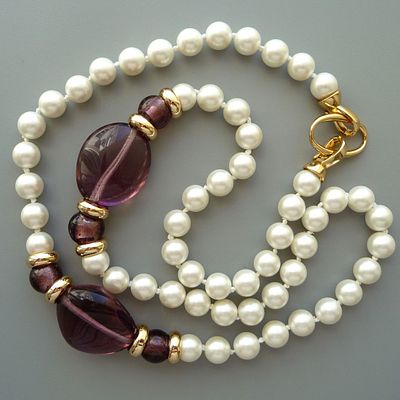 Бусы из жемчуга Majorica. Изысканное украшение, подчеркивающее безупречный вкус владелицы! 