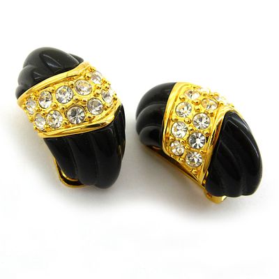 Клипсы. Kenneth Jay Lane. 90-е - 2000 -е годы 20 века. Фактурные, яркие, стильные, эффектные! 