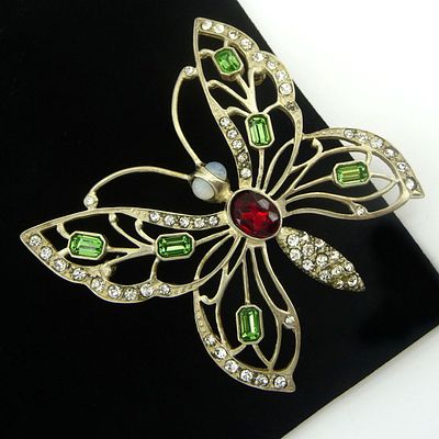 MMA (METROPOLITAN MUSEUM ART). БРОШЬ "БАБОЧКА". STERLING. СЕРЕБРО. Изысканная, утонченная 